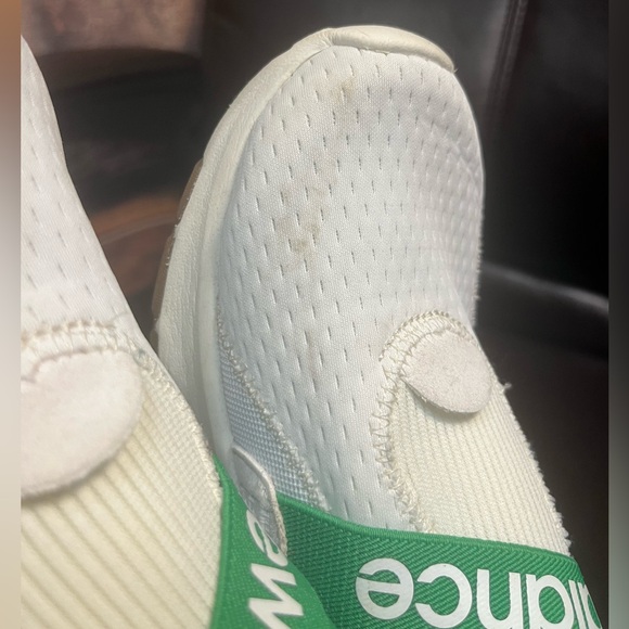 New Balance Fresh Foam Roav RMX Green and White Casual Slip-Ons - Picture 10 of 12